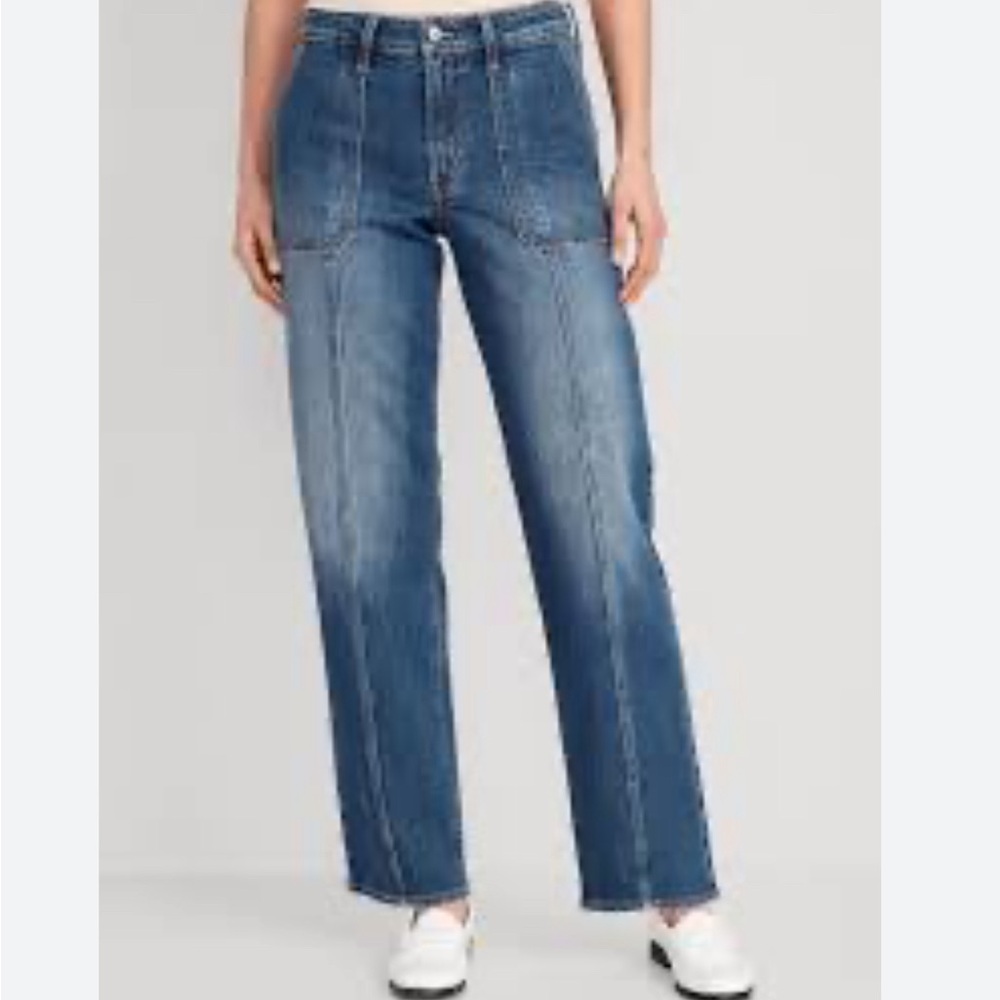 OG Loose “Mom” High Rise Jeans in Size 14 - Picture 3 of 13